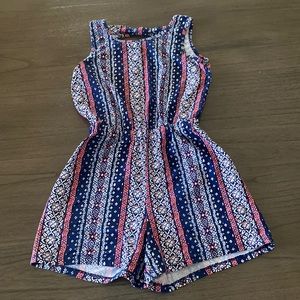 Blue girls romper from Macy’s